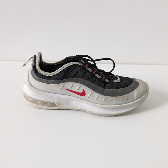 Nike Air Max 97 Kids' Sneakers Size 3Y - Classic Black & White with Red Swoosh - Picture 1 of 11